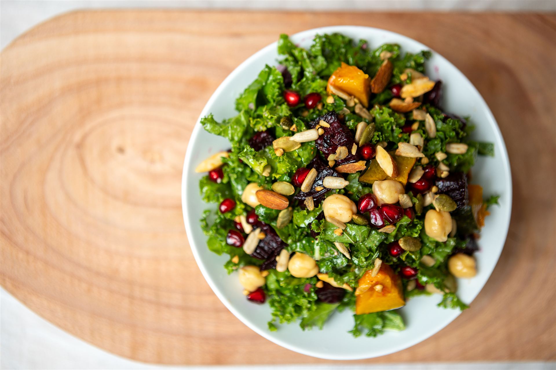 Grain bowl with roasted vegetables