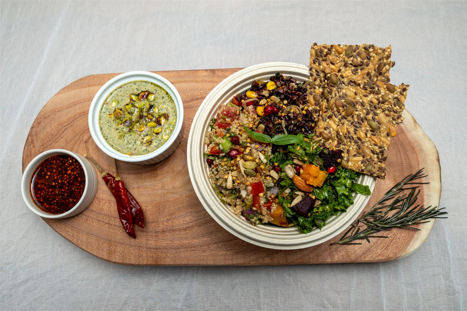 Nordic Mediterranean gourmet bowl